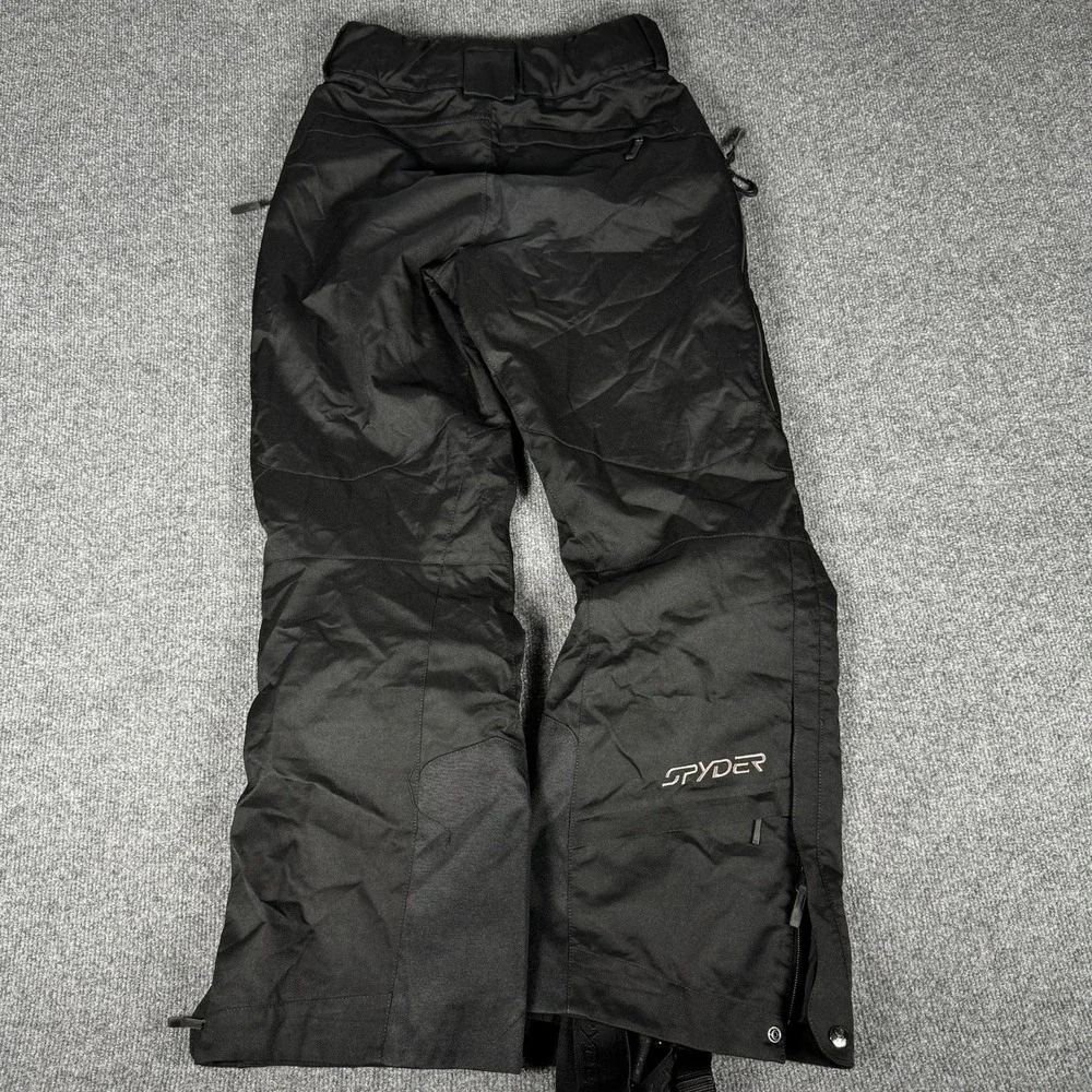 Spyder Ski Jacket Pants Men's Size Small Black Green‎ Snowboard $475 MSRP